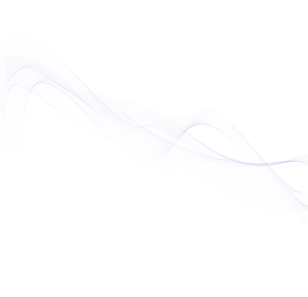 Abstract purple wave design representing digital safety and connectivity for families using the OmniParent child safety app.